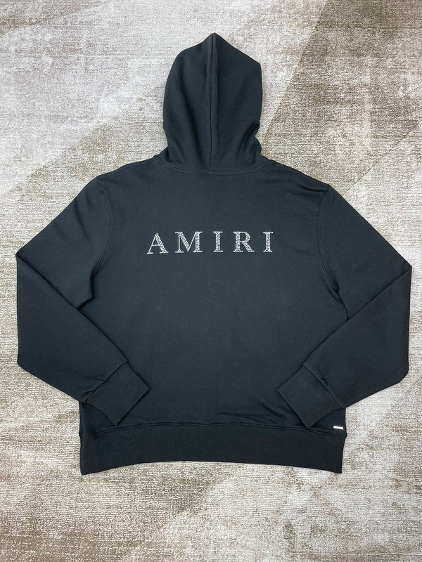 Amiri luxury hoodie detail shot
