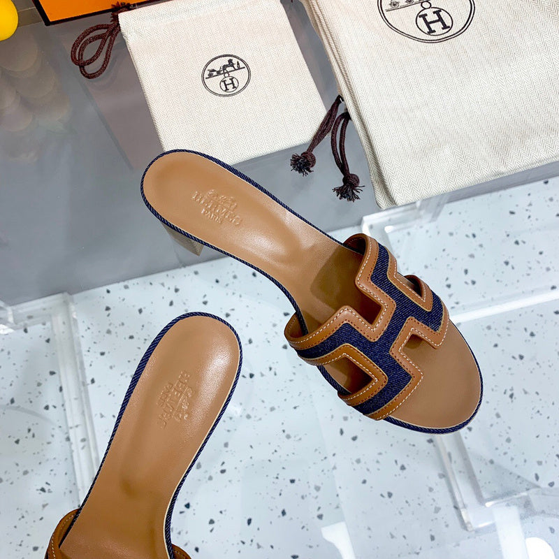Hermès Chocolate Brown Pointed-Toe Stiletto Heels - Full Silhouette View
