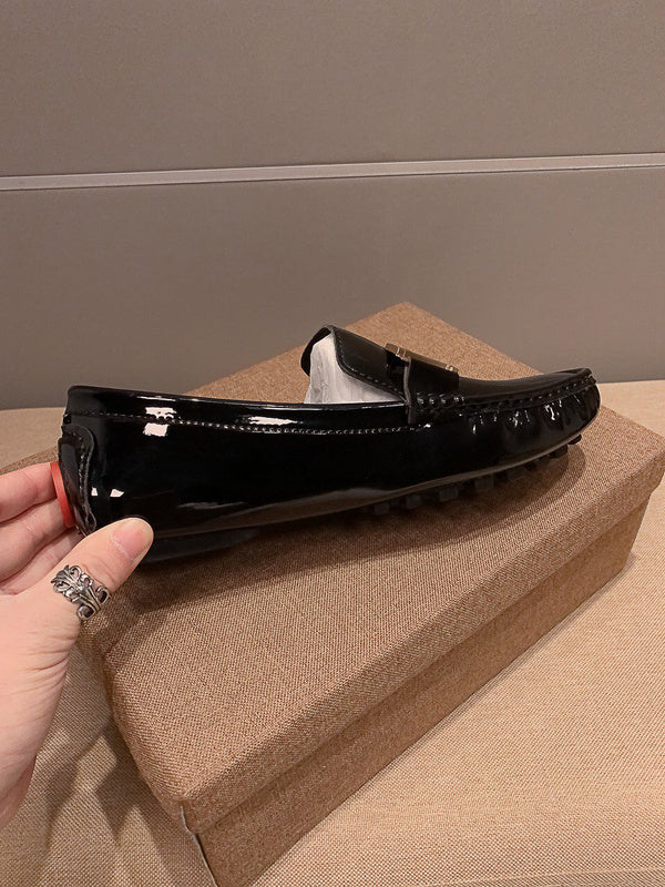 Hermès Burgundy High-Top Sneakers - Back View