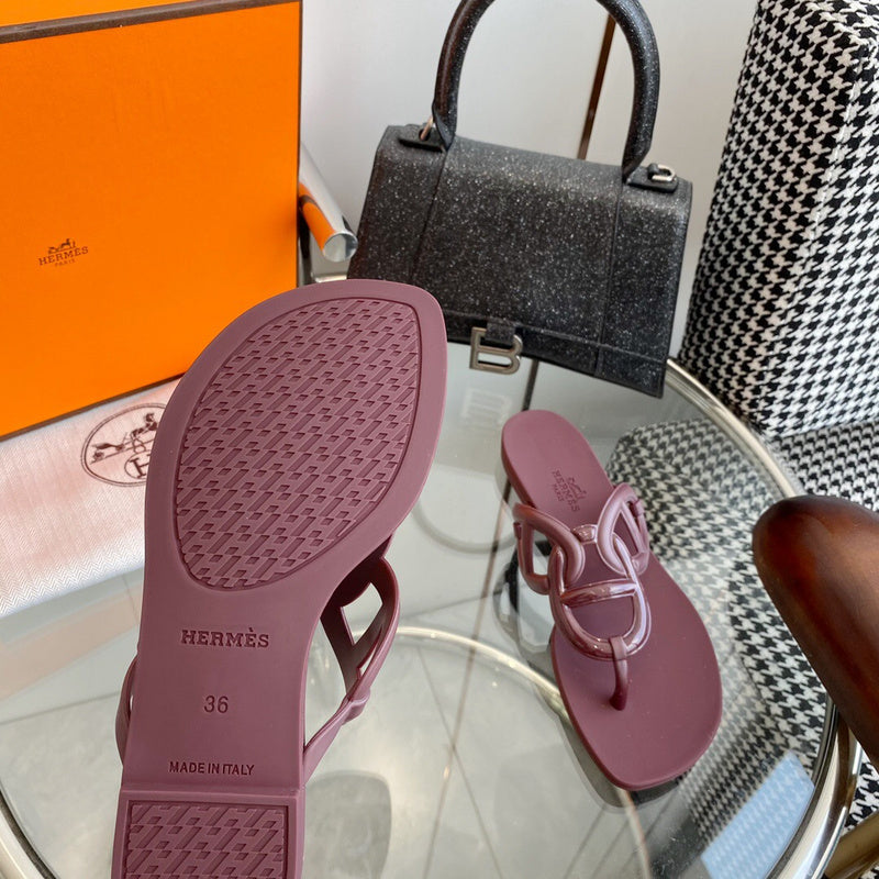 Hermes shoes Style 326 - side profile detail (alternate angle)