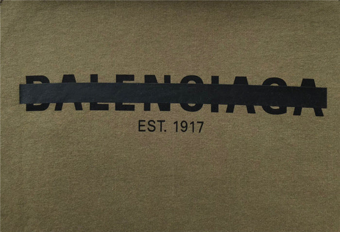 Close-up of Balenciaga designer clothing craftsmanship