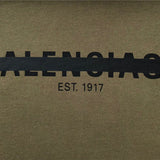 Close-up of Balenciaga designer clothing craftsmanship