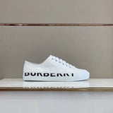 Burberry shoes Style 176 - front view, iconic logo design
