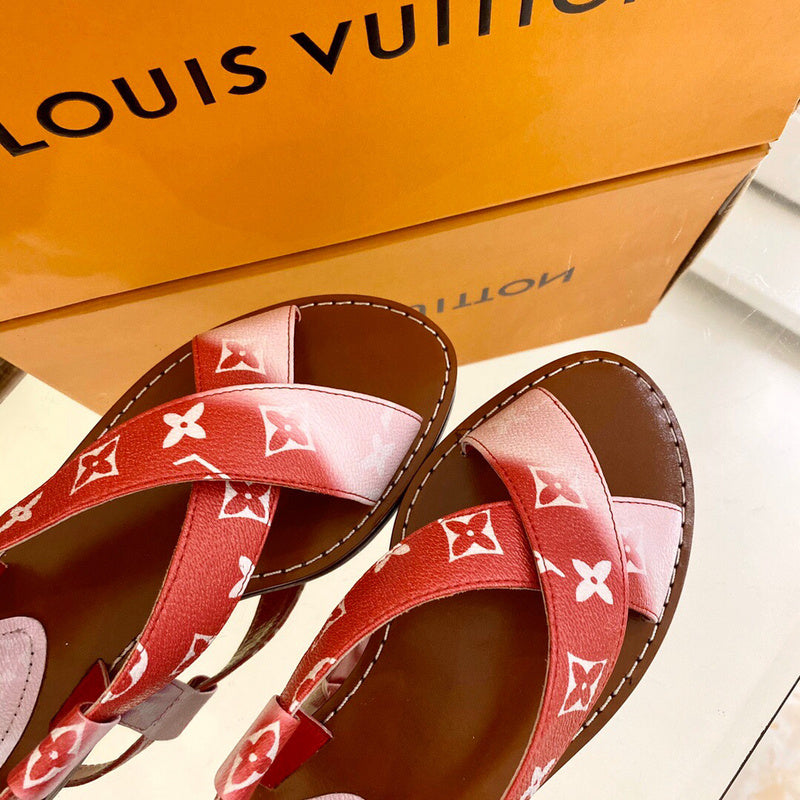 Louis Vuitton designer shoes full view
