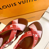 Louis Vuitton designer shoes full view