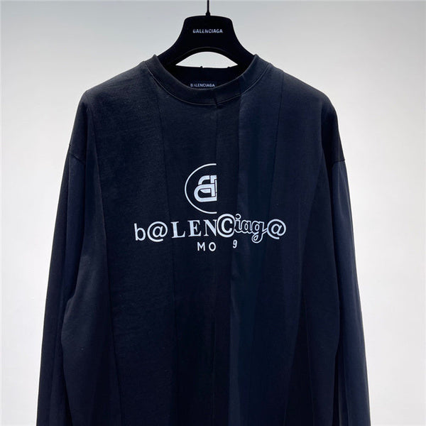 Close-up of Balenciaga designer clothing craftsmanship