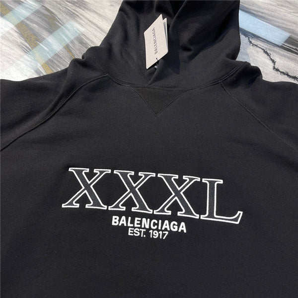 Close-up of Balenciaga designer clothing craftsmanship