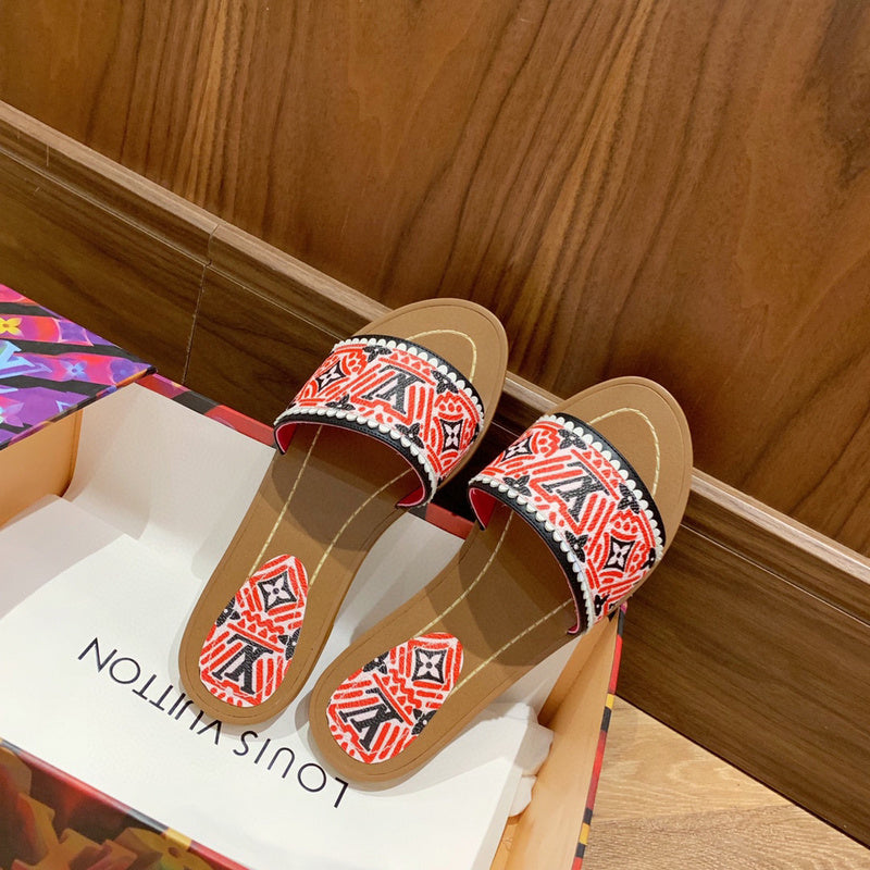Louis Vuitton designer shoes full view