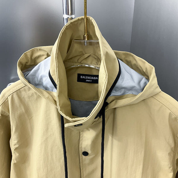 Close-up of Balenciaga designer clothing craftsmanship