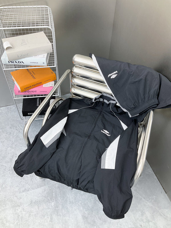 Close-up of Balenciaga designer clothing craftsmanship