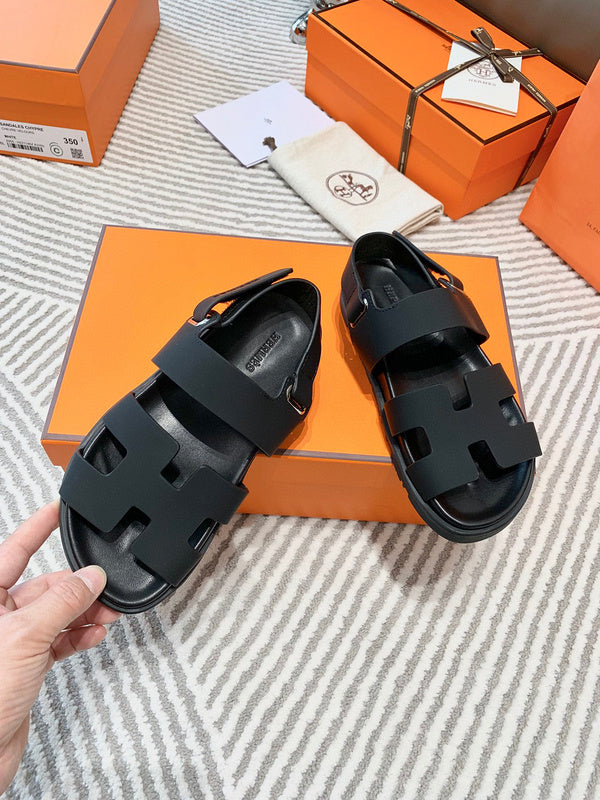 Hermes sandals Style 217 - top view showing design