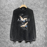 Amiri designer hoodie full view