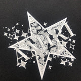Close-up of Amiri hoodie craftsmanship