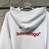 Close-up of Balenciaga designer clothing craftsmanship