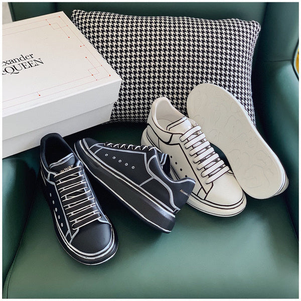 Alexander McQueen shoes Style 325 - styled lifestyle view