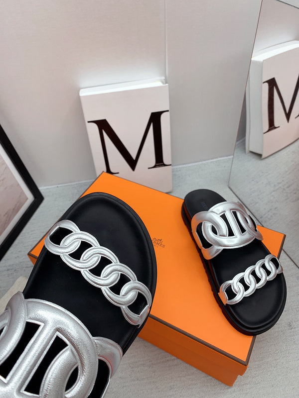 Hermes shoes Style 335 - editorial style shot