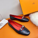 Hermès Camel Ankle Strap Heels - Studio Shot