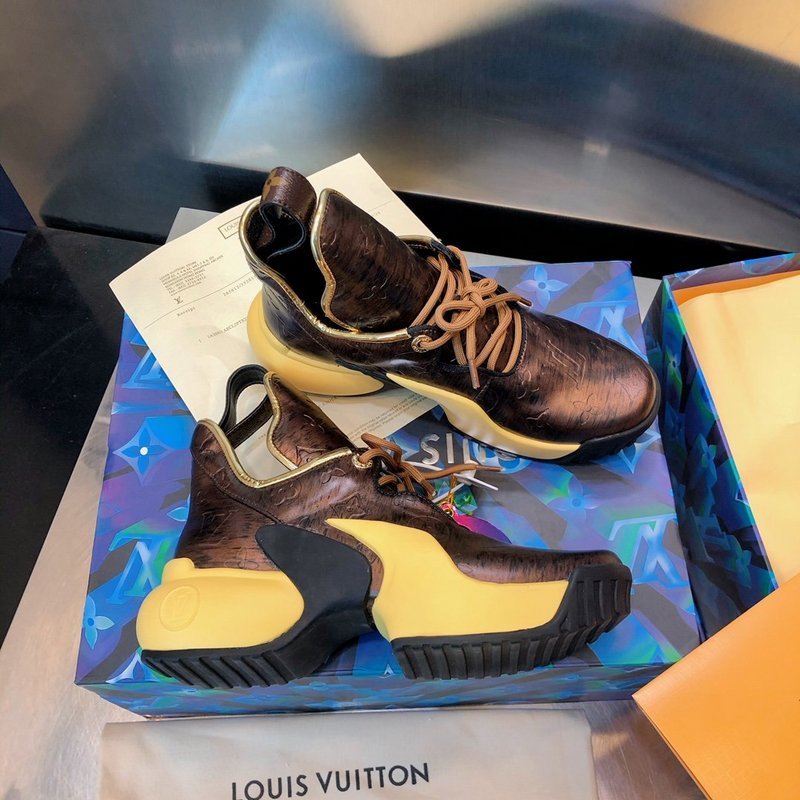 Louis Vuitton designer shoes full view