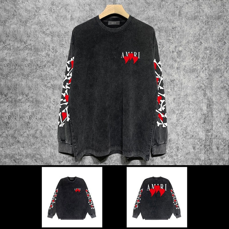 Amiri luxury hoodie detail shot
