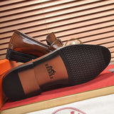 Hermes shoes Style 064 - sole and craftsmanship detail