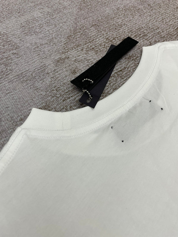 Amiri luxury t-shirt detail shot