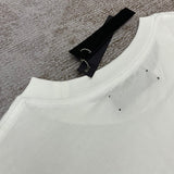 Amiri luxury t-shirt detail shot