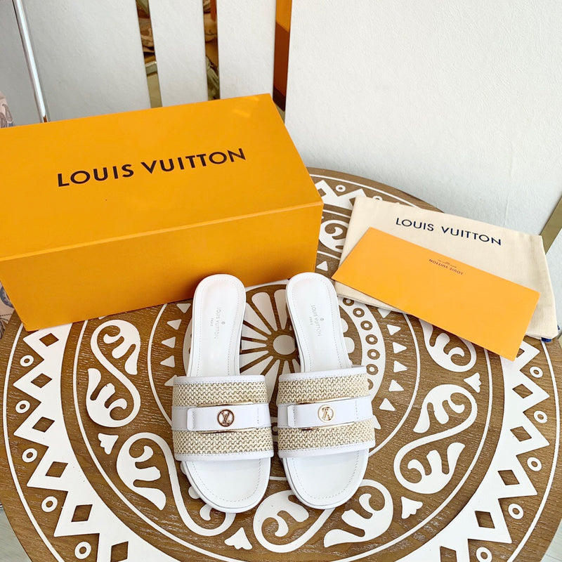 Louis Vuitton shoes Style 343 - close-up of handcrafted italian detailing (alternate angle)