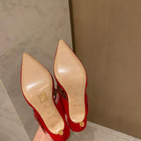 Louis Vuitton shoes Style 266 - back heel detail