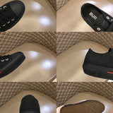 Burberry Grey High-Top Sneakers - Side Profile View