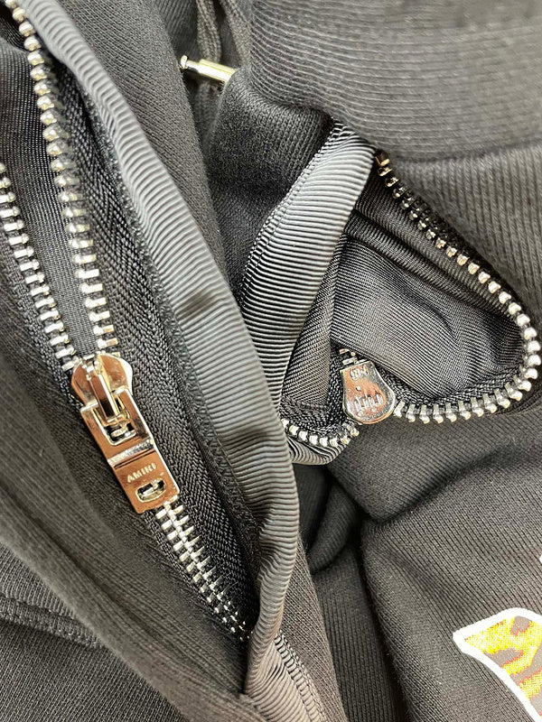 Amiri luxury t-shirt detail shot