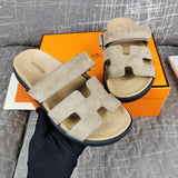 Hermes sandals Style 114 - top view showing design