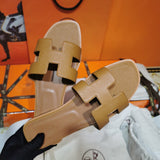Hermes sandals Style 074 - styled lifestyle view