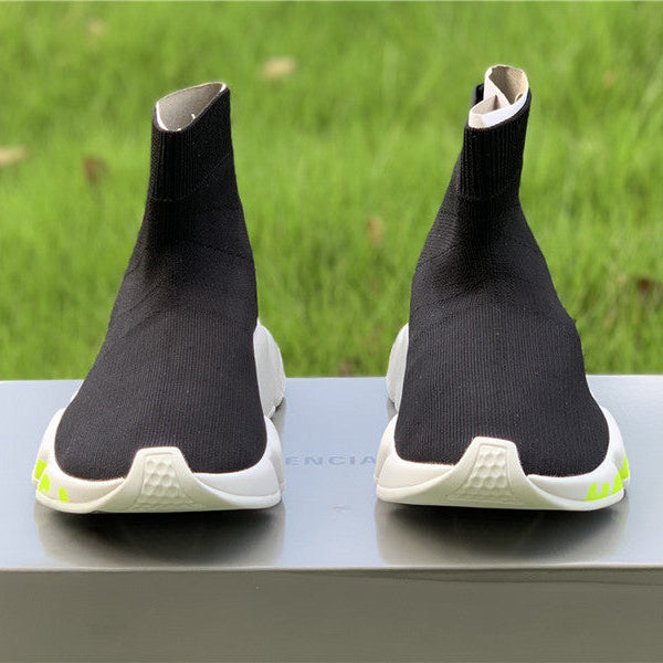 Balenciaga Nude Loafer Flats - Angled View