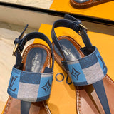Louis Vuitton designer shoes full view