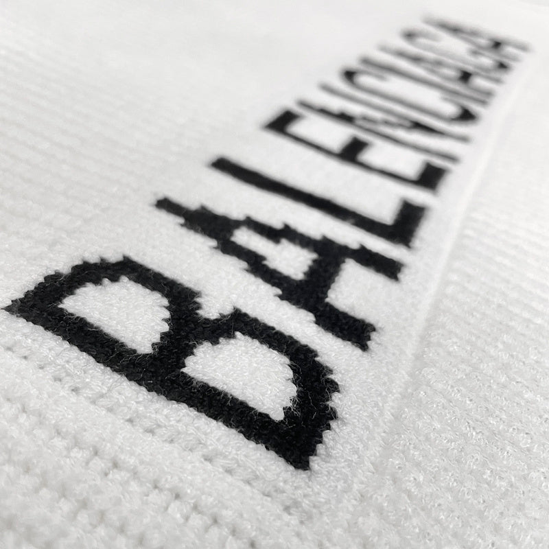 Texture and finish detail of Balenciaga luxury piece style No.063