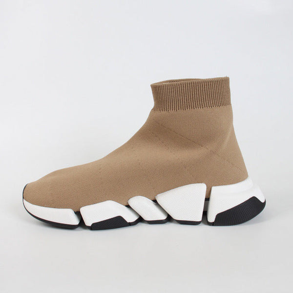 Balenciaga Red Block Heel Pumps - Sole Detail View