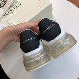 Alexander McQueen Nude Slip-On Sneakers - Back View