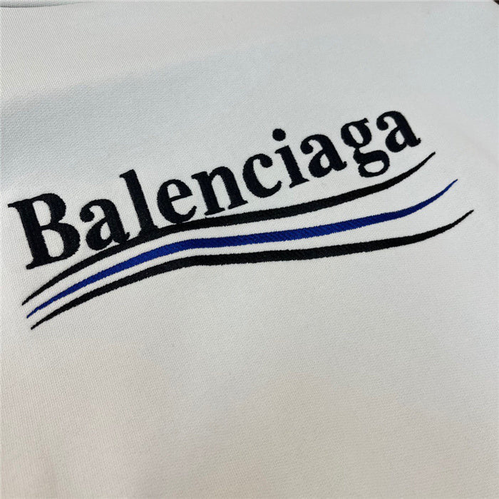 Close-up of Balenciaga designer clothing craftsmanship