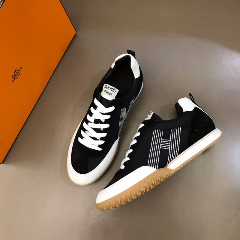 Hermes shoes Style 128 - styled lifestyle view