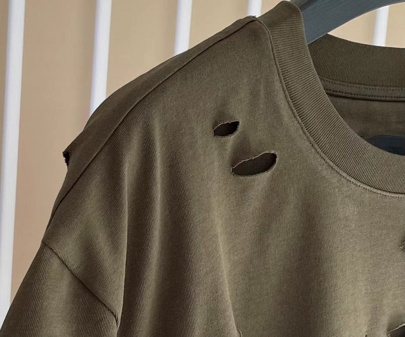 Close-up of Givenchy designer clothing craftsmanship