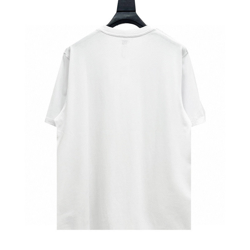 Close-up of Amiri shirt craftsmanship