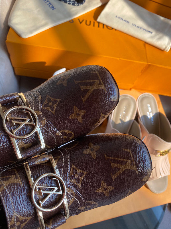 Louis Vuitton shoes styled look premium fashion