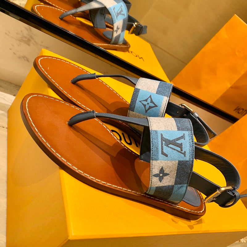Close-up of Louis Vuitton shoes craftsmanship