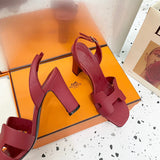 Hermes sandals Style 147 - top view showing design