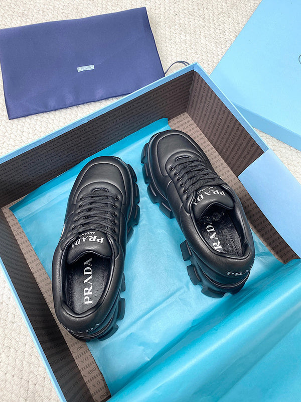 Prada designer shoes full view