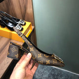 Louis Vuitton designer shoes full view