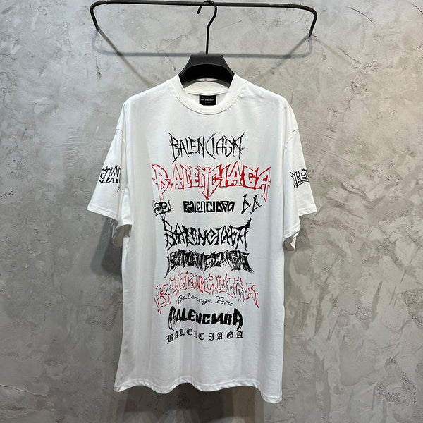 Balenciaga luxury t-shirt detail shot