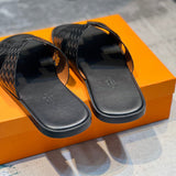 Hermès Beige Bow-Detail Flats - Lifestyle Styling Shot
