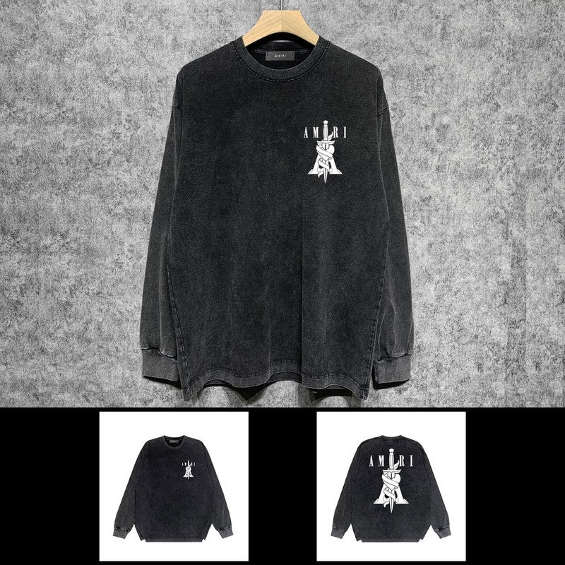 Amiri luxury hoodie detail shot
