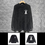 Amiri luxury hoodie detail shot